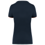 Dames-T-shirt Day To Day korte mouwen Navy / Fluorescent Orange XXL Dames-T-shirt Day To Day korte mouwen Navy / Fluorescent Orange XXL