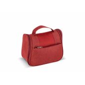 rPET 300D Kora toilettas voor op reis - Donker Rood