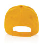 Impact AWARE™  6 panel 190gr gerecycled katoenen cap, geel