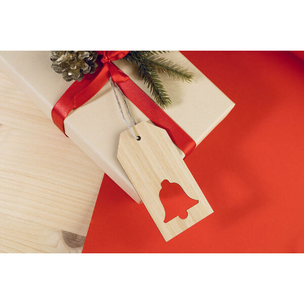 BamTag - bamboe cadeau label, bel BamTag - bamboe cadeau label, bel