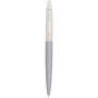 Parker Jotter XL matte balpen met chroom (blauwe inkt) - Grijs