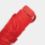 Super mini, uit 5 secties bestaande opvouwbare paraplu POCKET rood