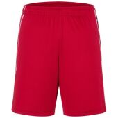 Basic Team Shorts red/white XXL
