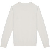 Ecologische uniseks sweater met ronde hals French Terry Washed Ivory S