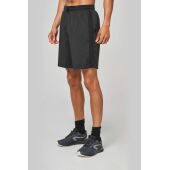 2-in-1 duurzame short met ingewerkte ondershort Sporty Khaki XS