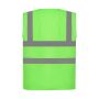 Signalisatie top koel open gaas 2 banden en bretels vest gerecycleerd Lime 3XL Signalisatie top koel open gaas 2 banden en bretels vest gerecycleerd Lime 3XL