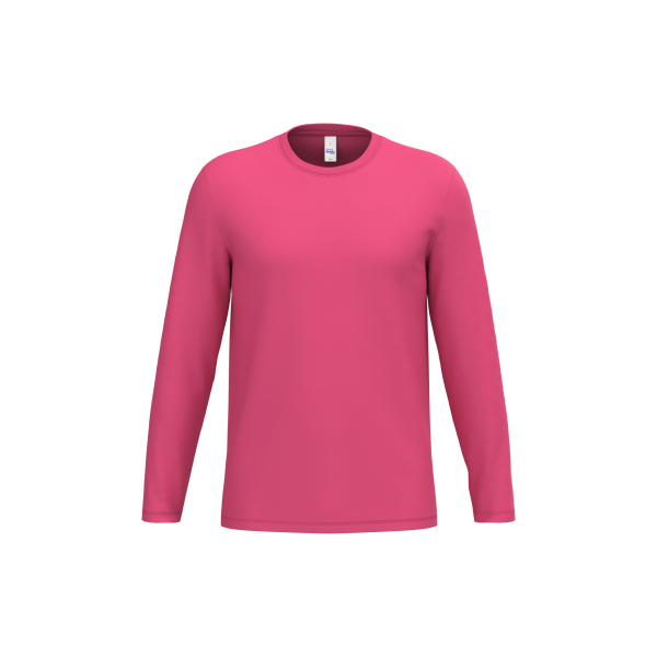 iDeal190 uniseks T-shirt LSL Ideal Fuchsia 3XL iDeal190 uniseks T-shirt LSL Ideal Fuchsia 3XL