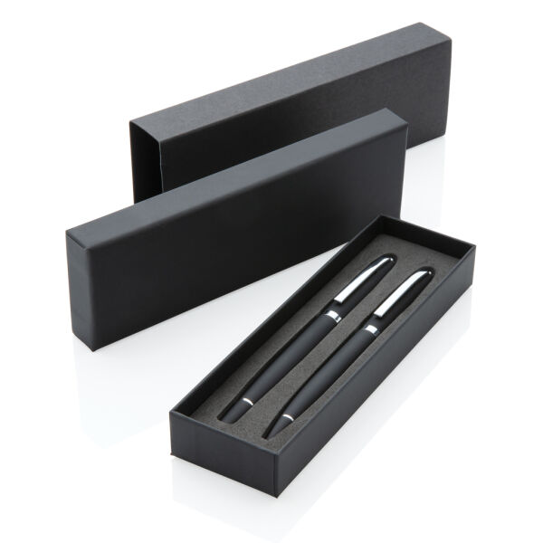 Deluxe pen set, zwart Deluxe pen set, zwart