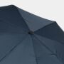 Stormvaste, automatisch te openen- en sluiten, uit 3 secties bestaande opvouwbare paraplu BORA marineblauw