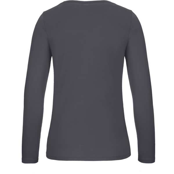 #E150 Ladies' T-shirt long sleeves Dark Grey XXL #E150 Ladies' T-shirt long sleeves Dark Grey XXL
