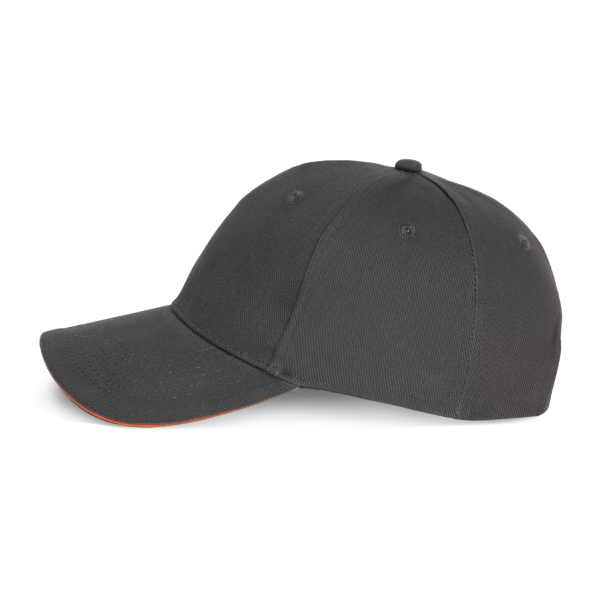 Orlando - Pet 6 Panelen Dark Grey / Orange One Size Orlando - Pet 6 Panelen Dark Grey / Orange One Size