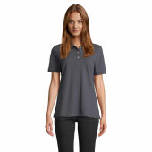 PACIFIC WOMEN - PACIFIC DAMES POLO - L - Muisgrijs