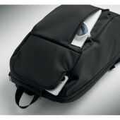 DOHA - 15" RPET laptop rugzak 15L - Zwart