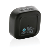 RCS gerecycled plastic Soundbox 3W speaker, zwart