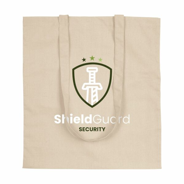 Shoppy Colour Bag (120 g/m²) cotton bag - ecru Shoppy Colour Bag (120 g/m²) cotton bag - ecru