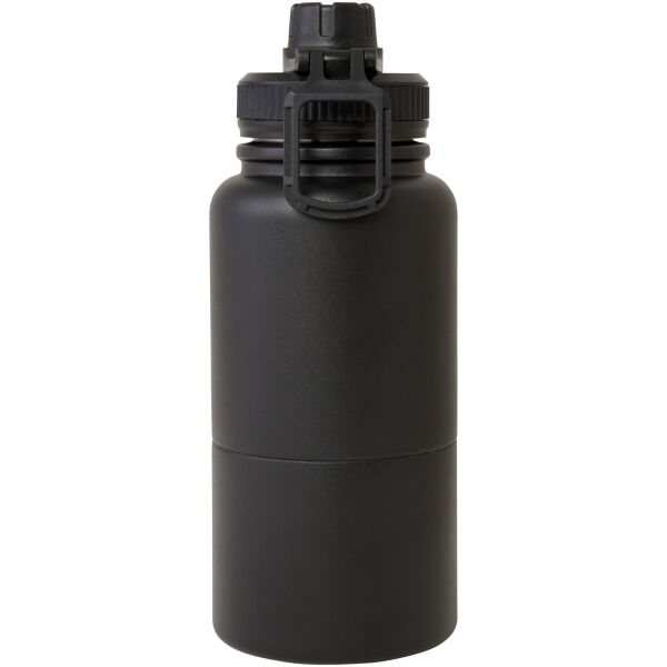 Dupeca 840 ml geïsoleerde waterfles van RCS-gecertificeerd roestvrijstaal - Zwart