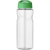 H2O Active® Base 650 ml bidon met fliptuitdeksel - Transparent/Groen
