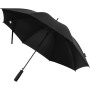 Niel 23" auto open recycled PET umbrella - Solid black