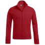 Men´s Jacket Stand-Up Collar fire red L