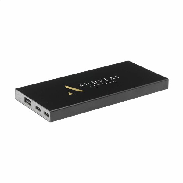 Tecco GRS Recycled Alu Powerbank 5000 Ladegerät - schwarz Tecco GRS Recycled Alu Powerbank 5000 Ladegerät - schwarz