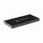 Tecco GRS Recycled Alu Powerbank 5000 externe oplader - zwart