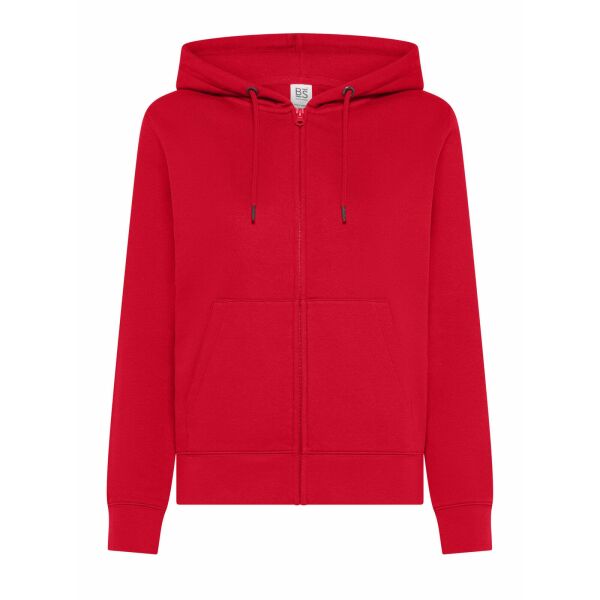 BS Sweat-shirt Vega pour femme, 280 g/m² - Rouge BS Sweat-shirt Vega pour femme, 280 g/m² - Rouge