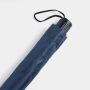 Opvouwbare, uit 2 secties bestaande manueel te openen paraplu REGULAR marineblauw