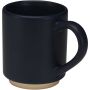 Camilla stapelbare keramische mok van 180 ml met matte afwerking - Marineblauw