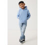 IQONIQ Yengo kids recycled katoen hoodie met steekzakken, sky blue (1112)