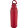 Illuminate 650 ml RCS gerecyclede roestvrijstalen dubbelwandige geïsoleerde waterfles - Rood Illuminate 650 ml RCS gerecyclede roestvrijstalen dubbelwandige geïsoleerde waterfles - Rood