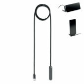 NIFTY - 60W USB-C kabel telefoonstand - Zwart