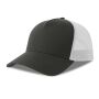 RAPPER COTTON-S, DARK GREY/WHITE, One size, ATLANTIS HEADWEAR