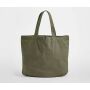 GARMENT DYED SHOPPER, VINTAGE MOSS, One size, WESTFORD MILL