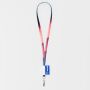 Ronde polyester sublimatie lanyard met full color label