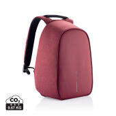 Bobby Hero Regular, anti-diefstal rugzak, rood, zwart