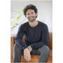 Merrit herenpullover met crewneck - Zwart - XL
