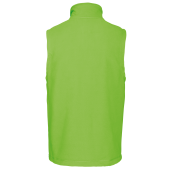 Bodywarmer van microfleece heren Lime 5XL