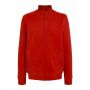 Black Spider BS300 Prince Unisex vest met rits 300 g/m² - Rood Black Spider BS300 Prince Unisex vest met rits 300 g/m² - Rood
