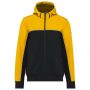 3-laags unisex softshelljas in twee kleuren Black / Yellow 4XL