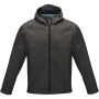 Coltan heren GRS-gerecycled softshell jack - Storm grey - S