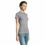 PRIME WOMEN - PRIME dames polo200g - XXL - Grijs Gemêleerd 2