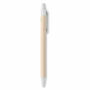 MITO PEN - Gerecycled papier/ PLA balpen - Wit