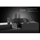 Quantum RCS ultra-fast 10.000mAh magnetische 25W powerbank, grijs, zwart