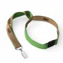 Zeefdruk lanyard van kurk en polyester