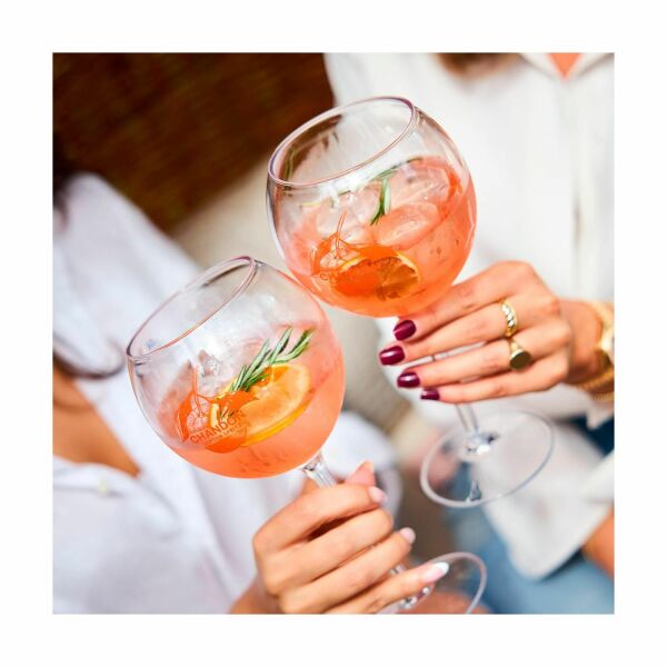 HappyGlass Miss Liza Gin-Tonic Glass Tritan 630 ml - transparent HappyGlass Miss Liza Gin-Tonic Glass Tritan 630 ml - transparent
