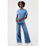 IQONIQ Brett gerecycled katoen t-shirt, moon blue (L)