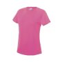WOMEN'S COOL T, ELECTRIC PINK, L, JUST COOL