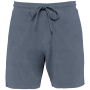 Ecologische badstof herenshort Mineral Grey XS