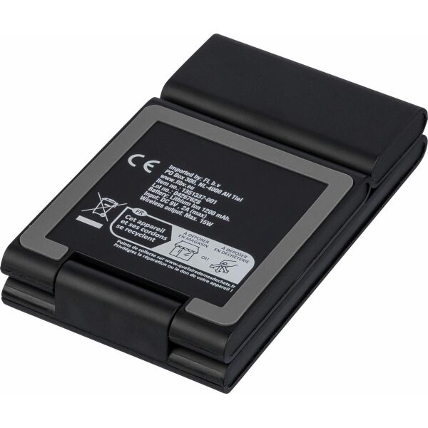 3-in-1 magnetische oplader Valerio zwart 3-in-1 magnetische oplader Valerio zwart