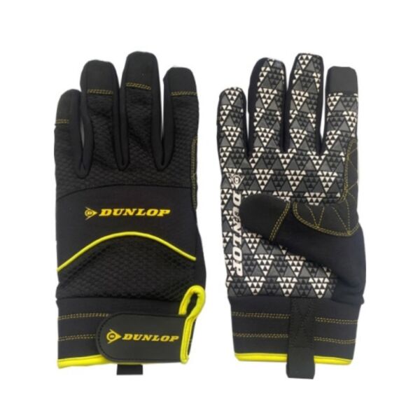 Clarino leren handschoenen met PU en touchscreen functie